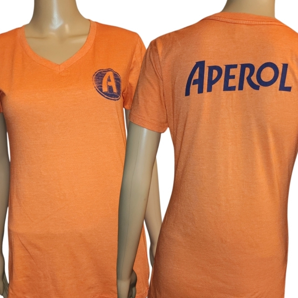 Aperol V-neck T-shirt S